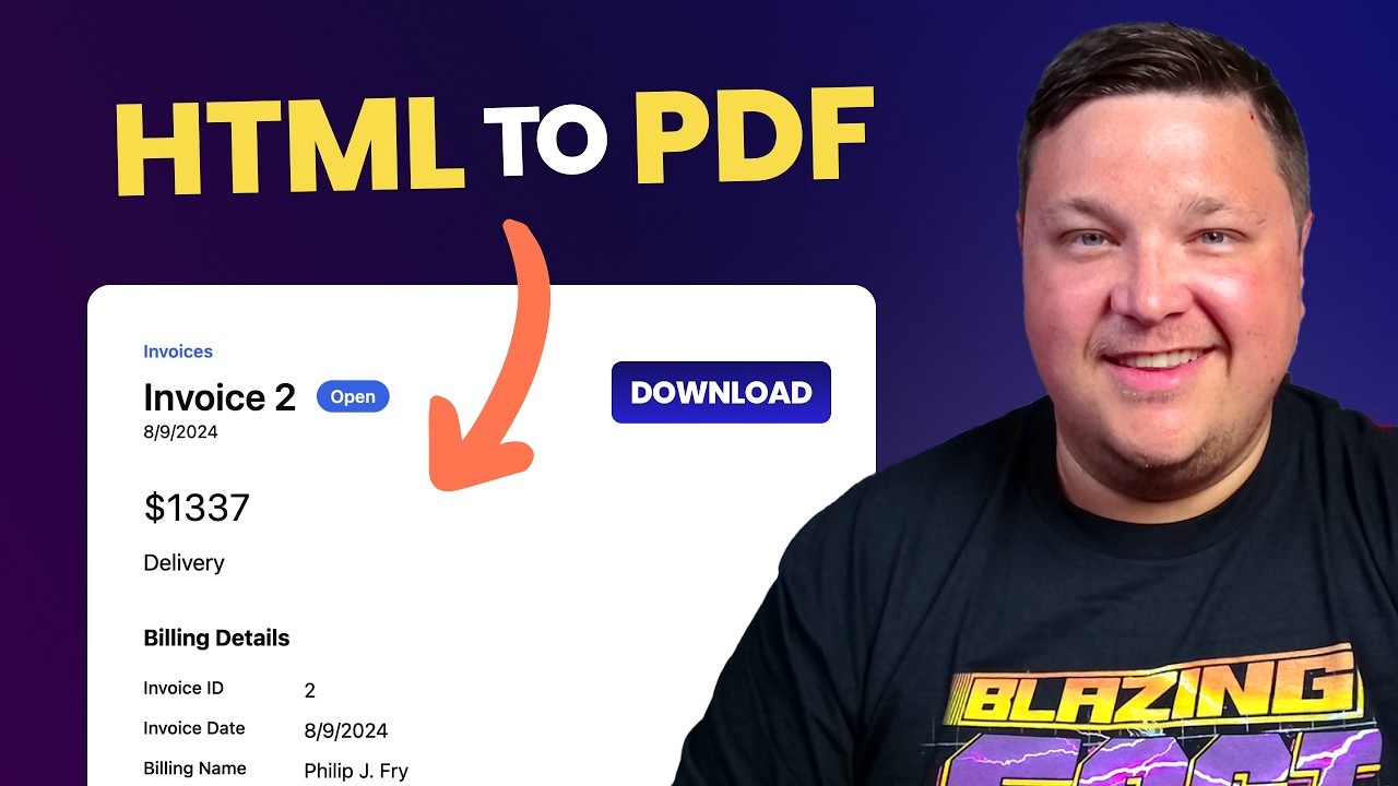 Generate a PDF in React