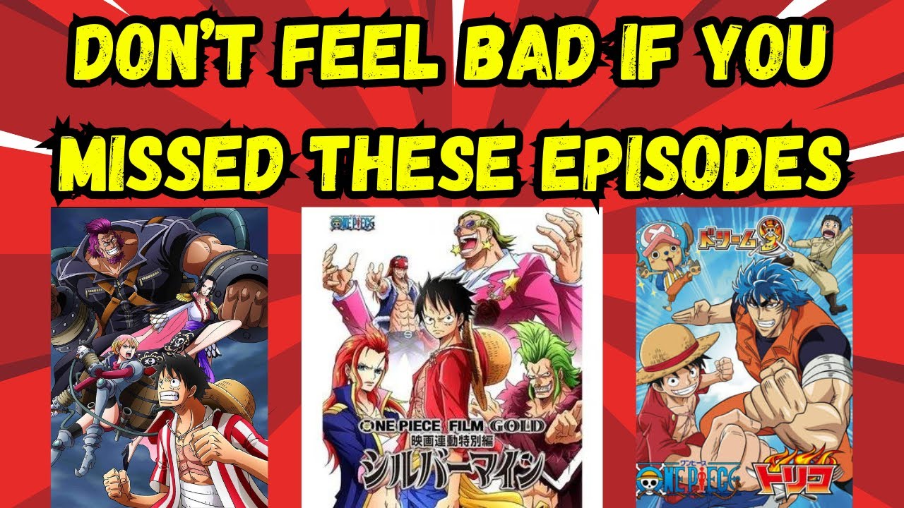 LIST OF EPISODES THAT YOU CAN SKIP | OP FILLER LIST #onepiece #episode #viralvideo