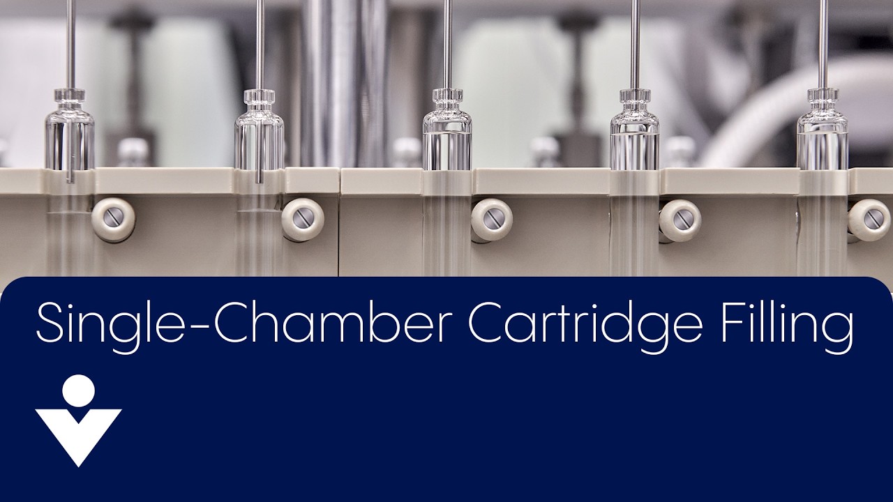 Inside the Aseptic Filling Process: How Single-Chamber Cartridges Are Filled | Vetter