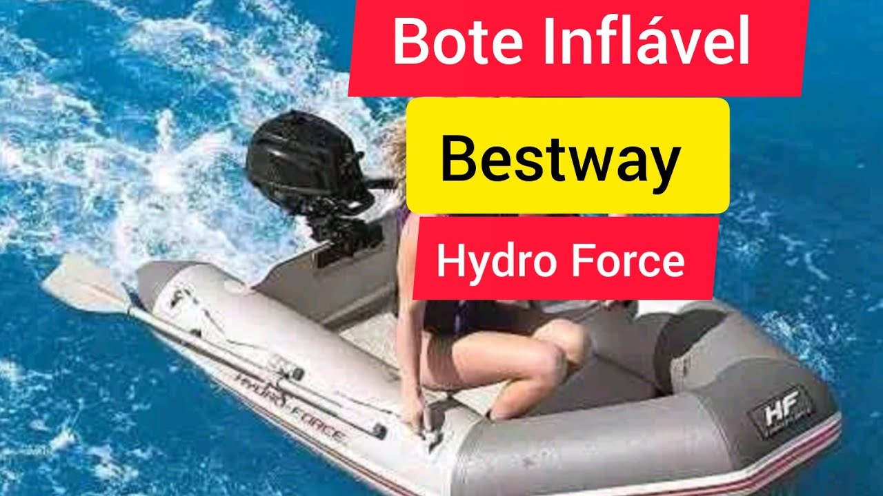 Bote Inflável Bestway Caspian para 2 pessoas