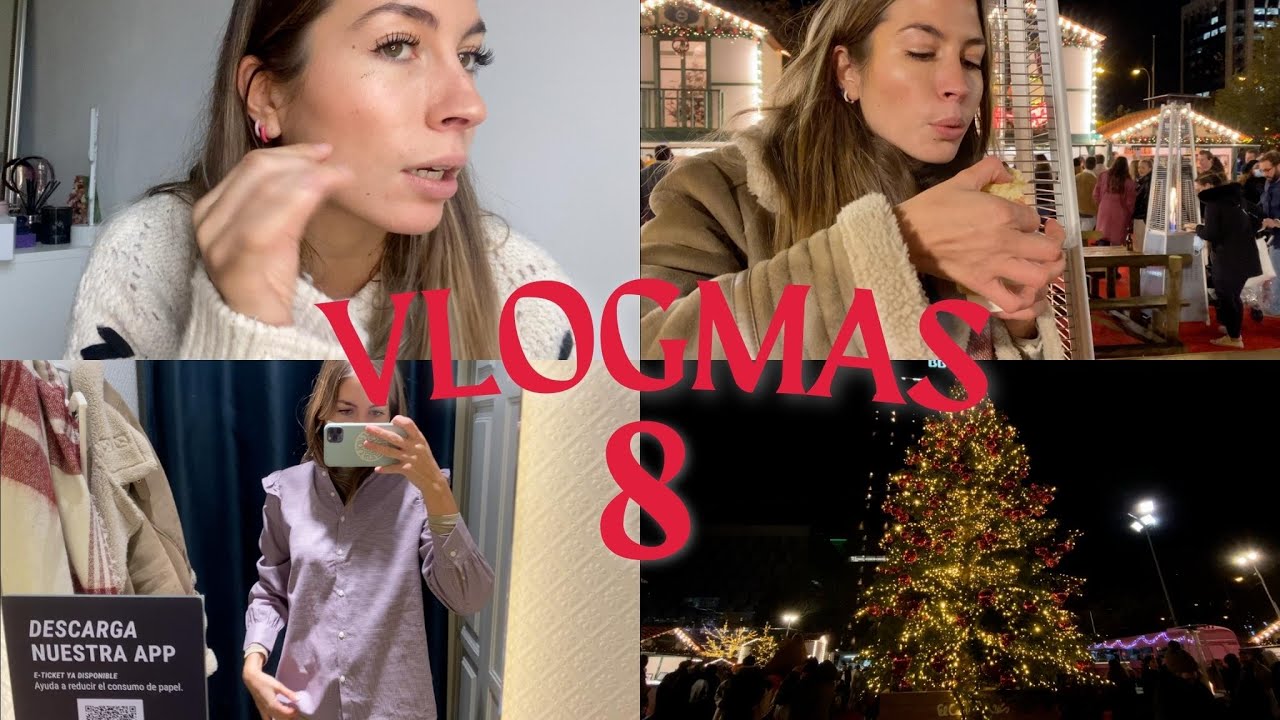 #VLOGMAS 8 - El plan navideño que no te puedes perder, mi rutina de maquillaje y mucho más.