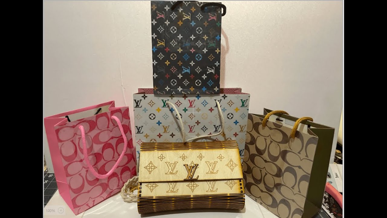 Diy Designer gift bags made in less than 5 min