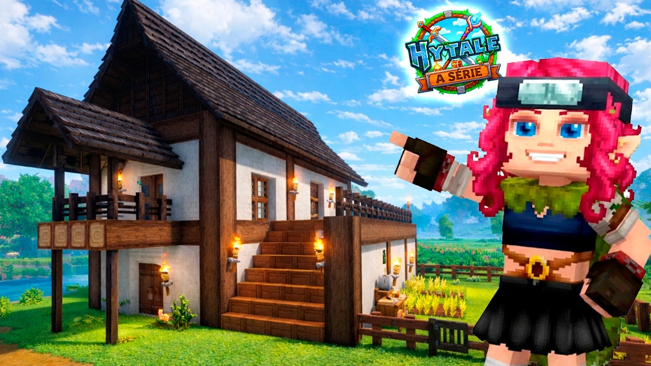 NOSSA PRIMEIRA CASA NO HYTALE A SERIE