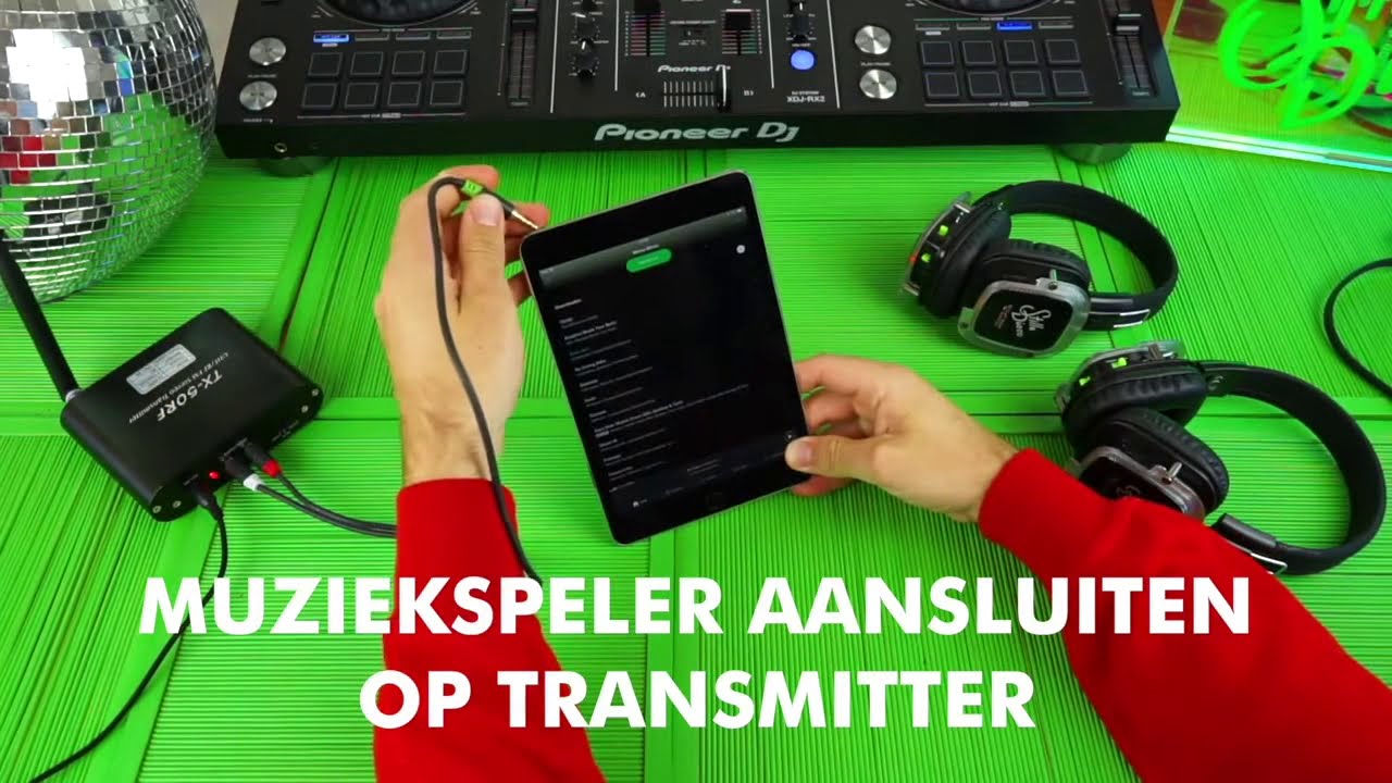 Mijn Silent Disco aansluiten
