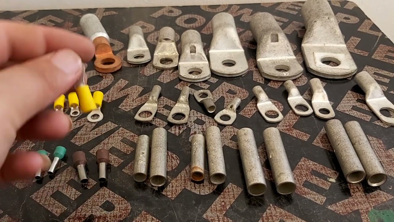 Cable lug, types of cable lug, cable connector, electrical termination (Urdu, hindi)