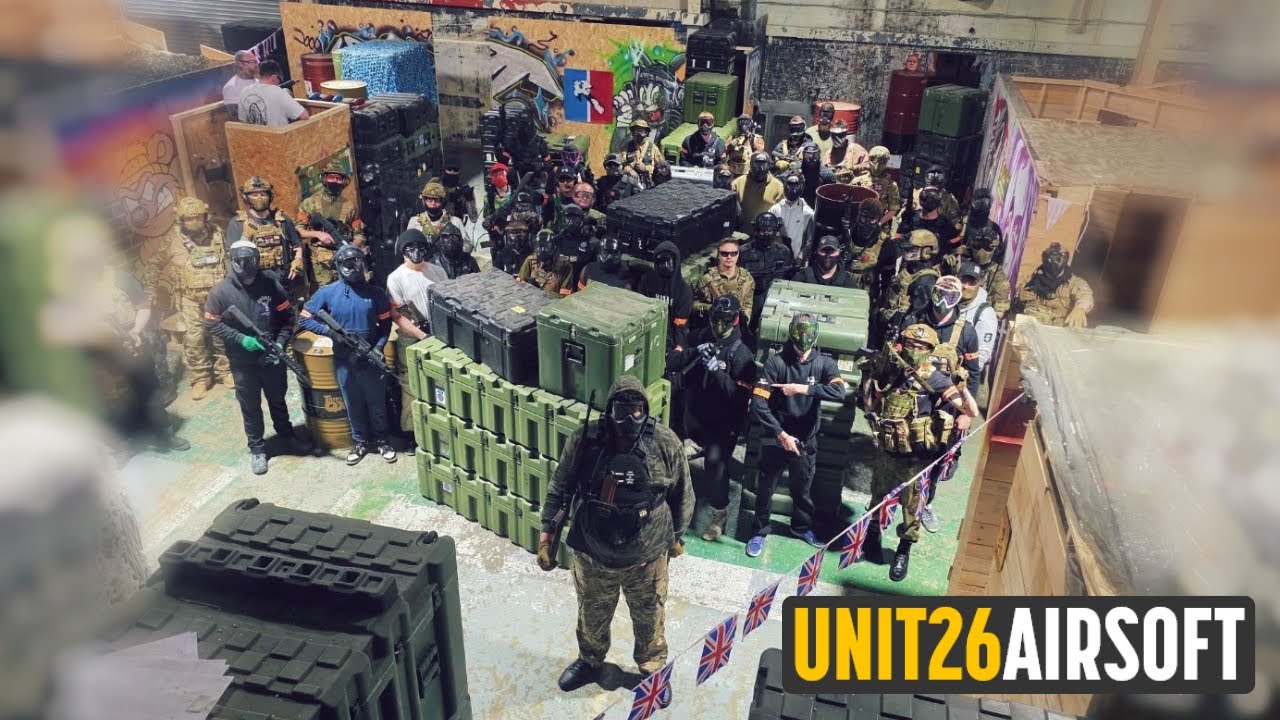 Unit 26 Airsoft Hull Gameplay | Feat. Kino Airsoft Players