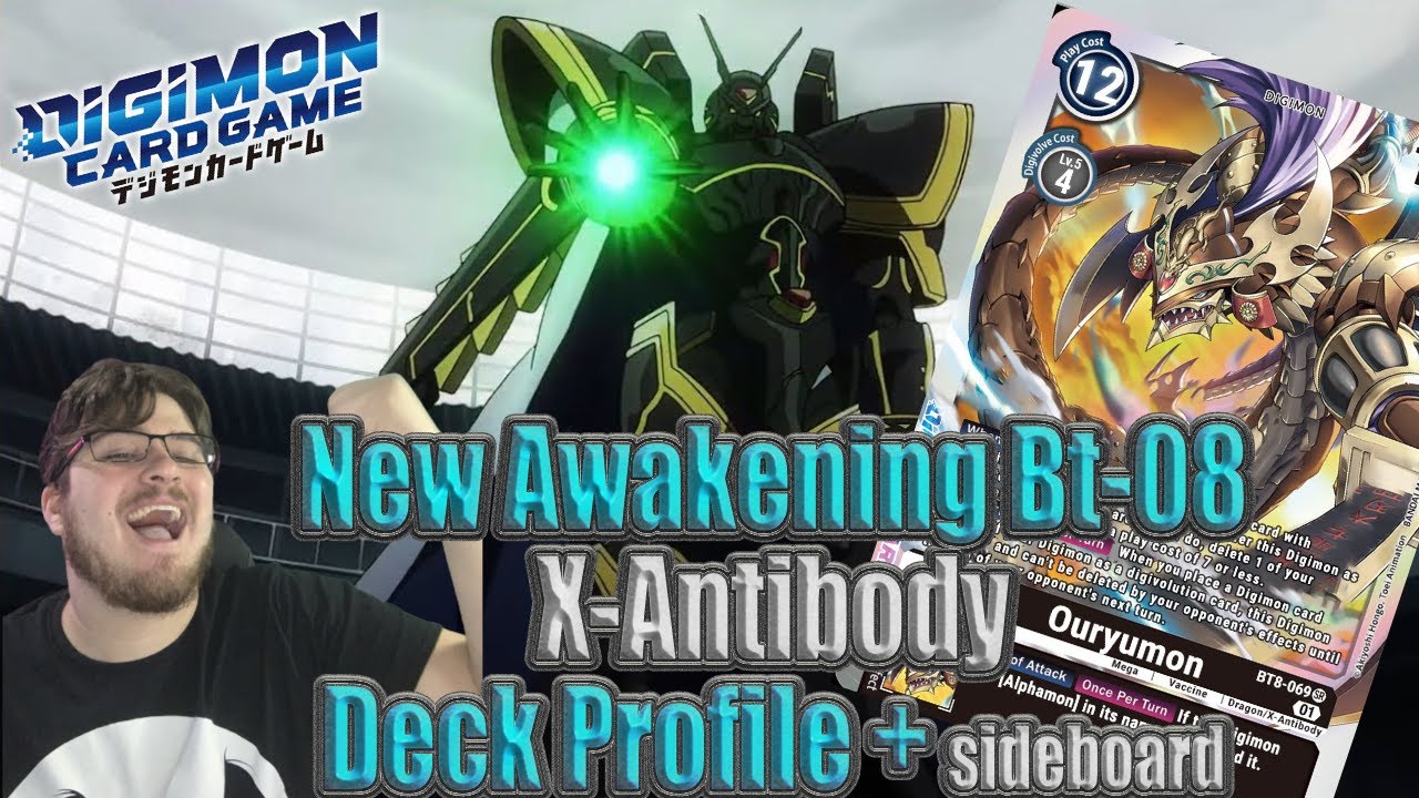 Digimon TCG: Black Alphamon OTK Deck Profile | New Awakening BT8| Digimon Card Game