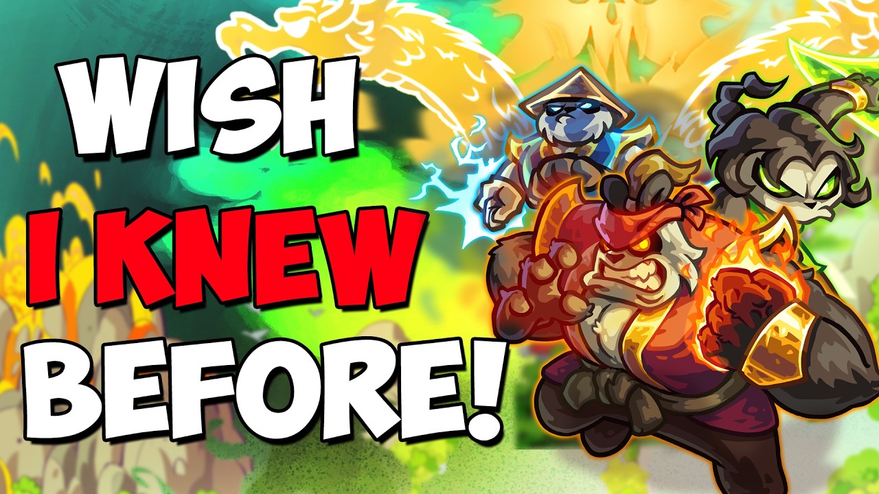 I Wish I Knew This BEFORE Using BAMBOO MASTERS In Kingdom Rush Alliance