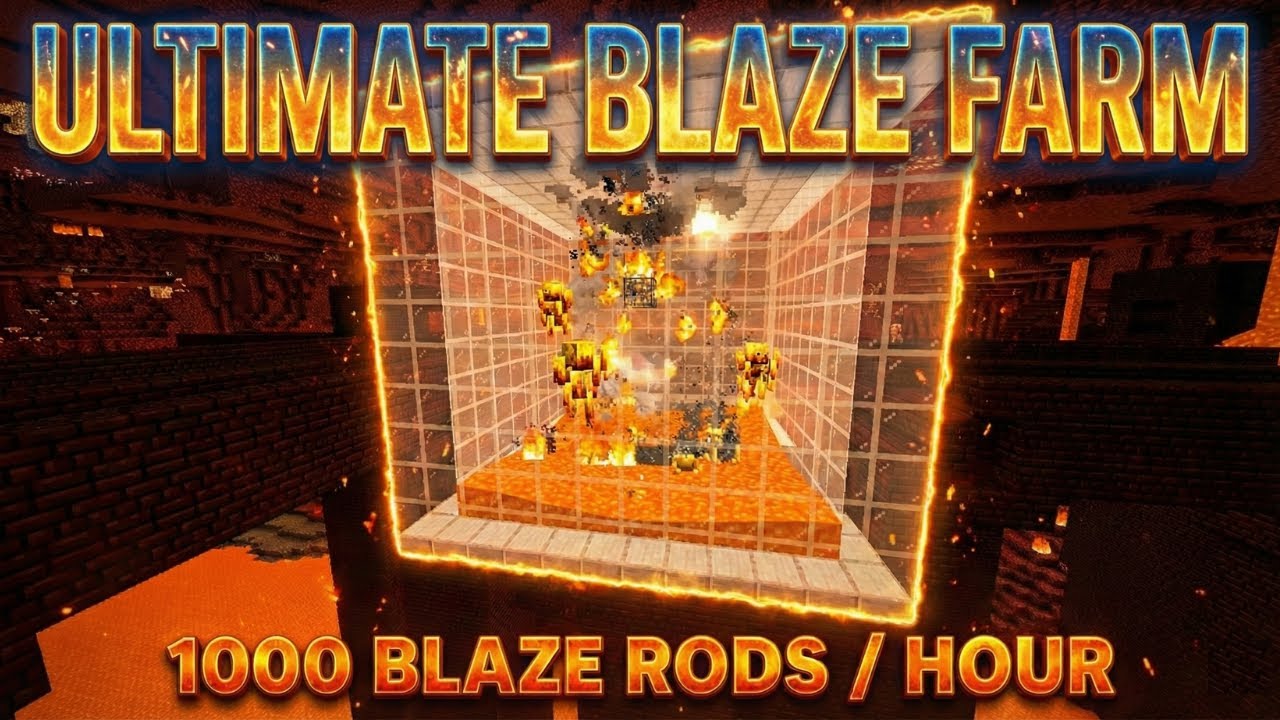 The ULTIMATE Blaze Farm Tutorial: Fastest & Most Efficient Design