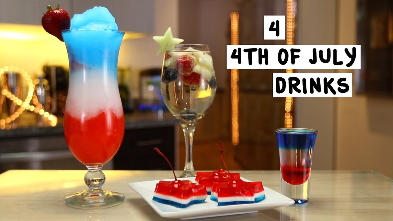 Four 4th of July Drinks