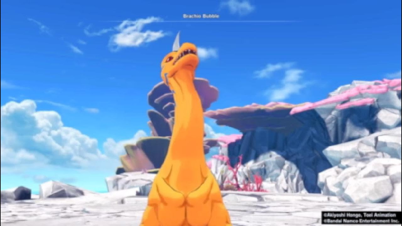 Digimon Time Stranger: Brachiomon - Brachio bubbles [EN]