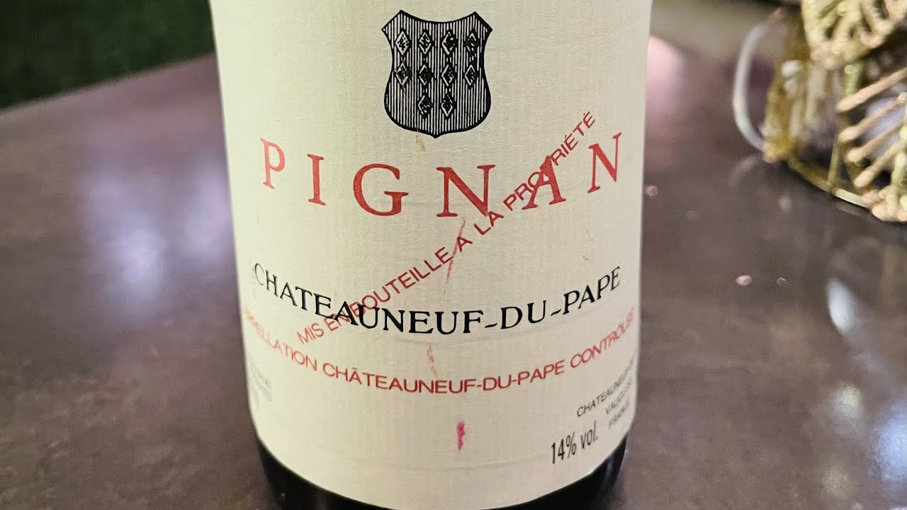 Château Rayas Pignan 2009, vin de l’année? Dîner dégustation dans un restaurant parisien, 23/12/2022