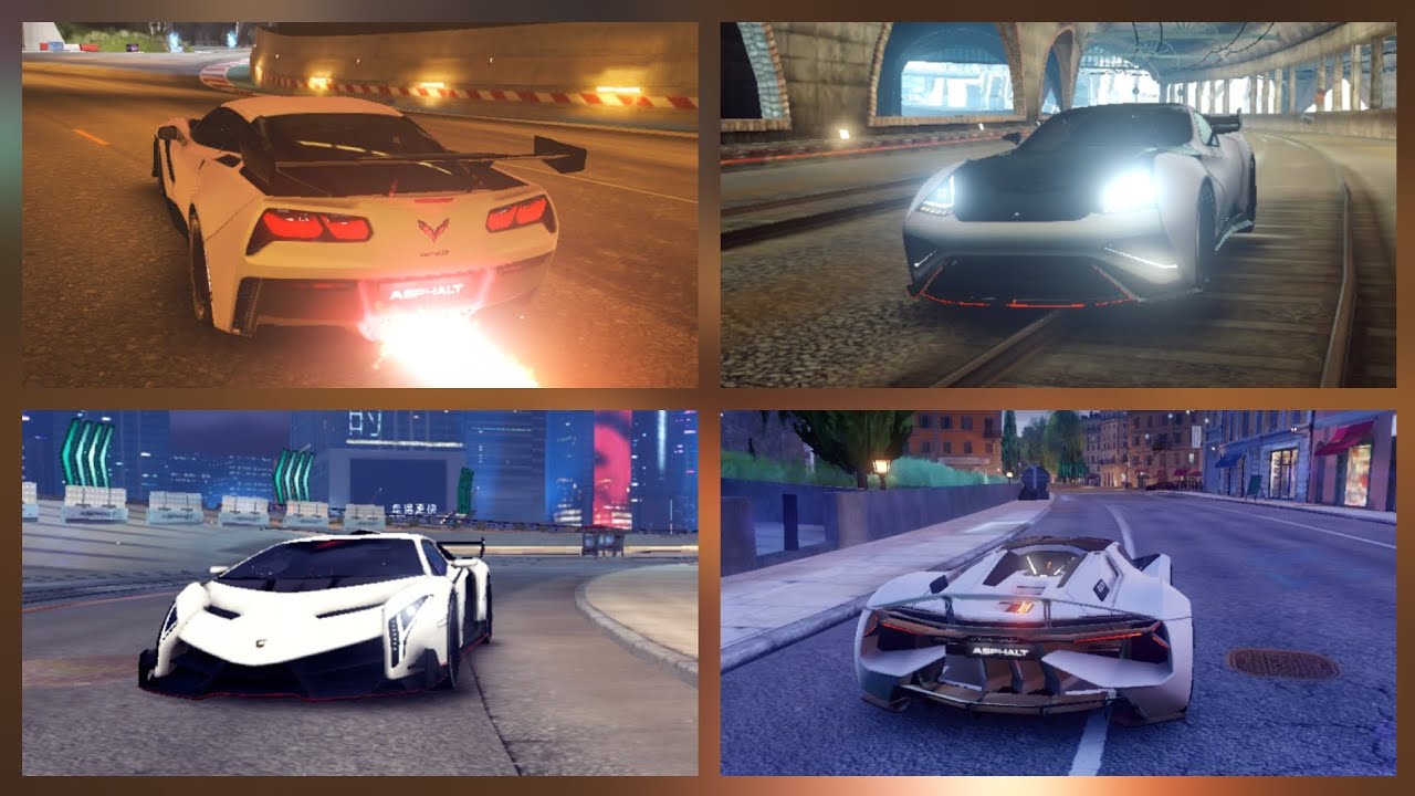 ONLY 4........(Asphalt Legend MP1/MP2)