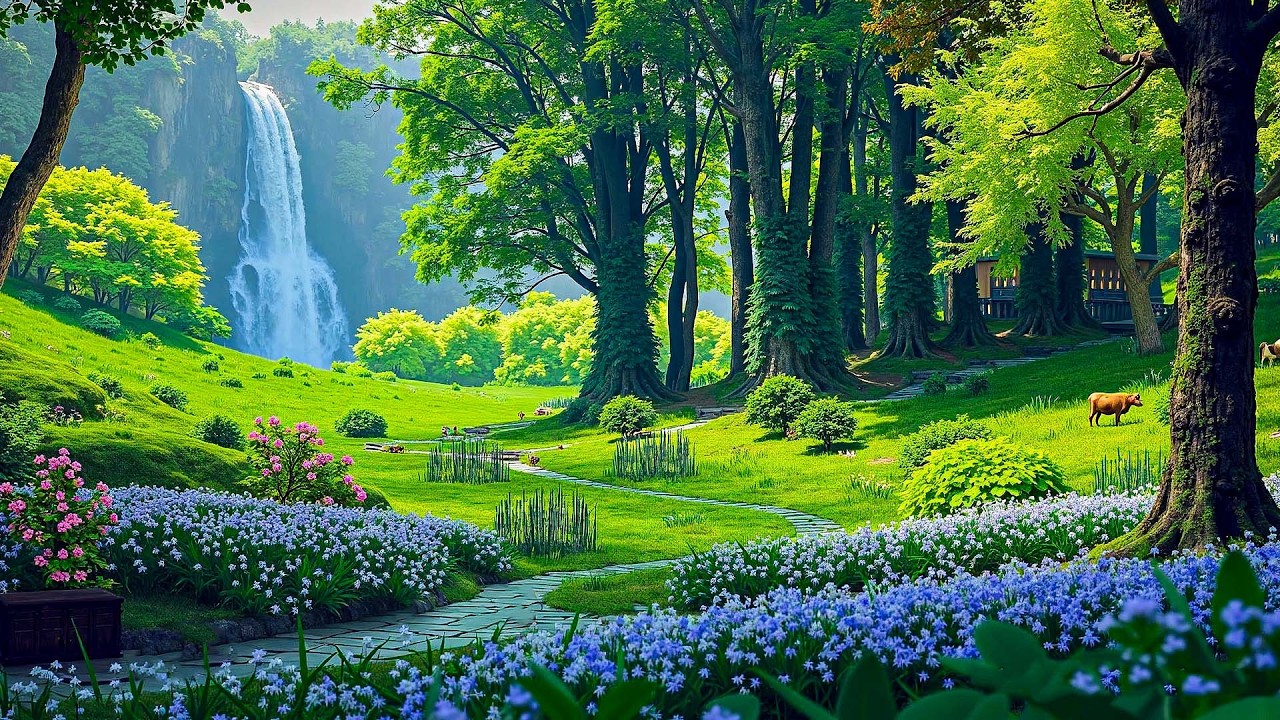 Успокаивающая фортепианная музыка для души 🌿 Прекрасная расслабляющая музыка и звуки природы