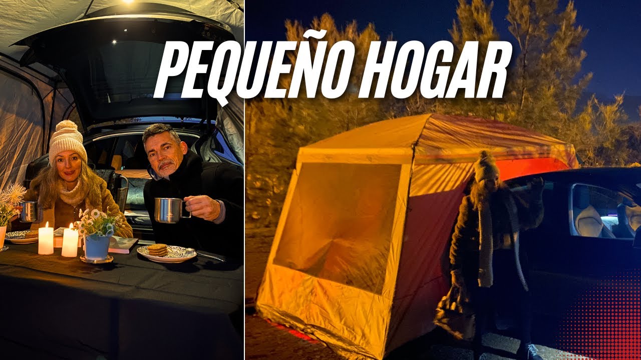 Carpa integrada para el Tesla: lo convertimos en un pequeño hogar | ¿Merece la pena?