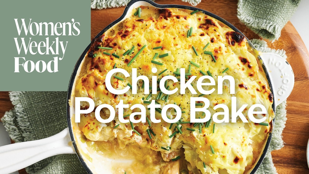 Julie Goodwin's Chicken Potato Bake