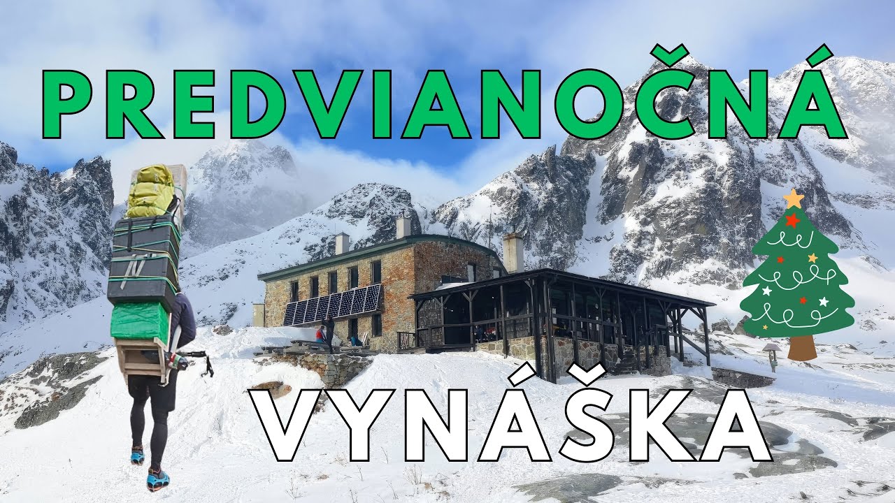 Predvianočná vynáška na Téryho chatu