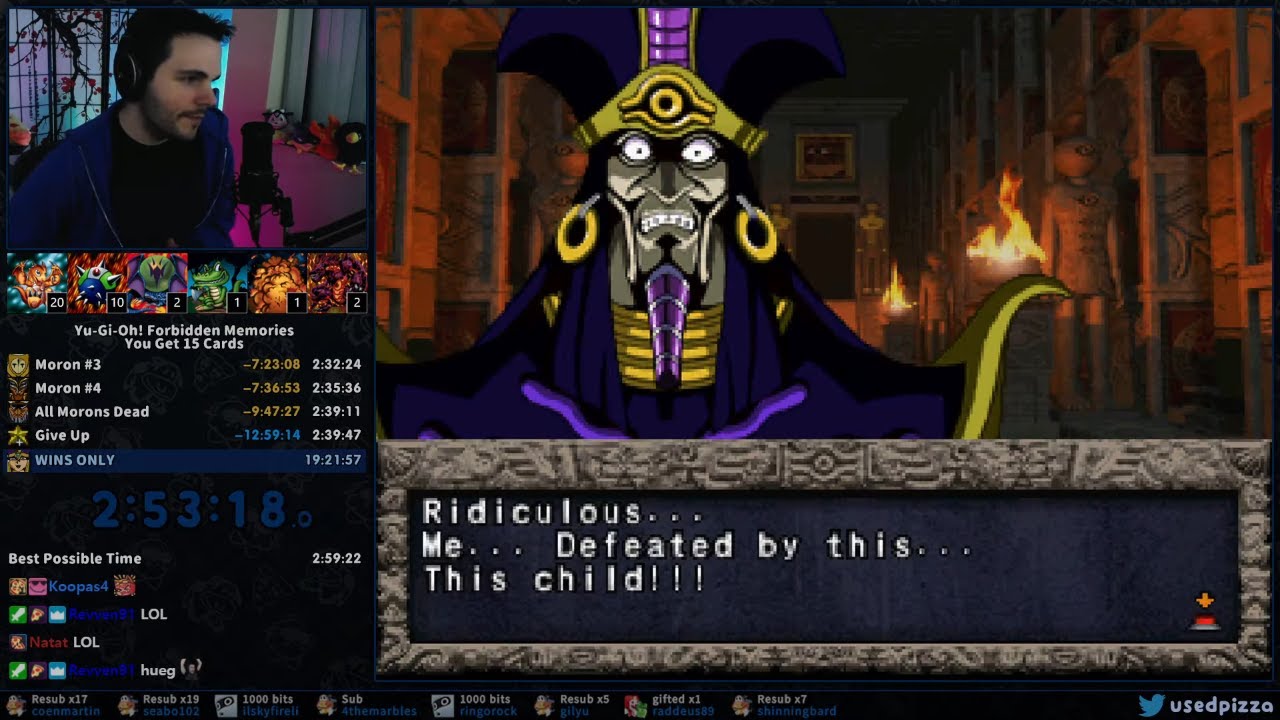 Saving Egypt 15 Cards at a Time | Yu-Gi-Oh! Forbidden Memories speedrun fun ᶘ ᵒᴥᵒᶅ