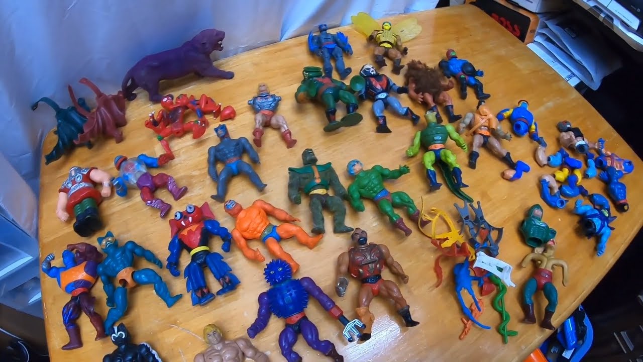 Buying Selling And Collecting Vintage MOTU Masters Of The Universe Toys!