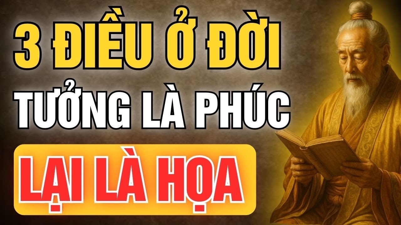 Cổ Nhân Dạy: Có 3 Điều Ở Đời, Tưởng Là Phúc, Lại Là Họa | Tinh Hoa Cổ Đạo