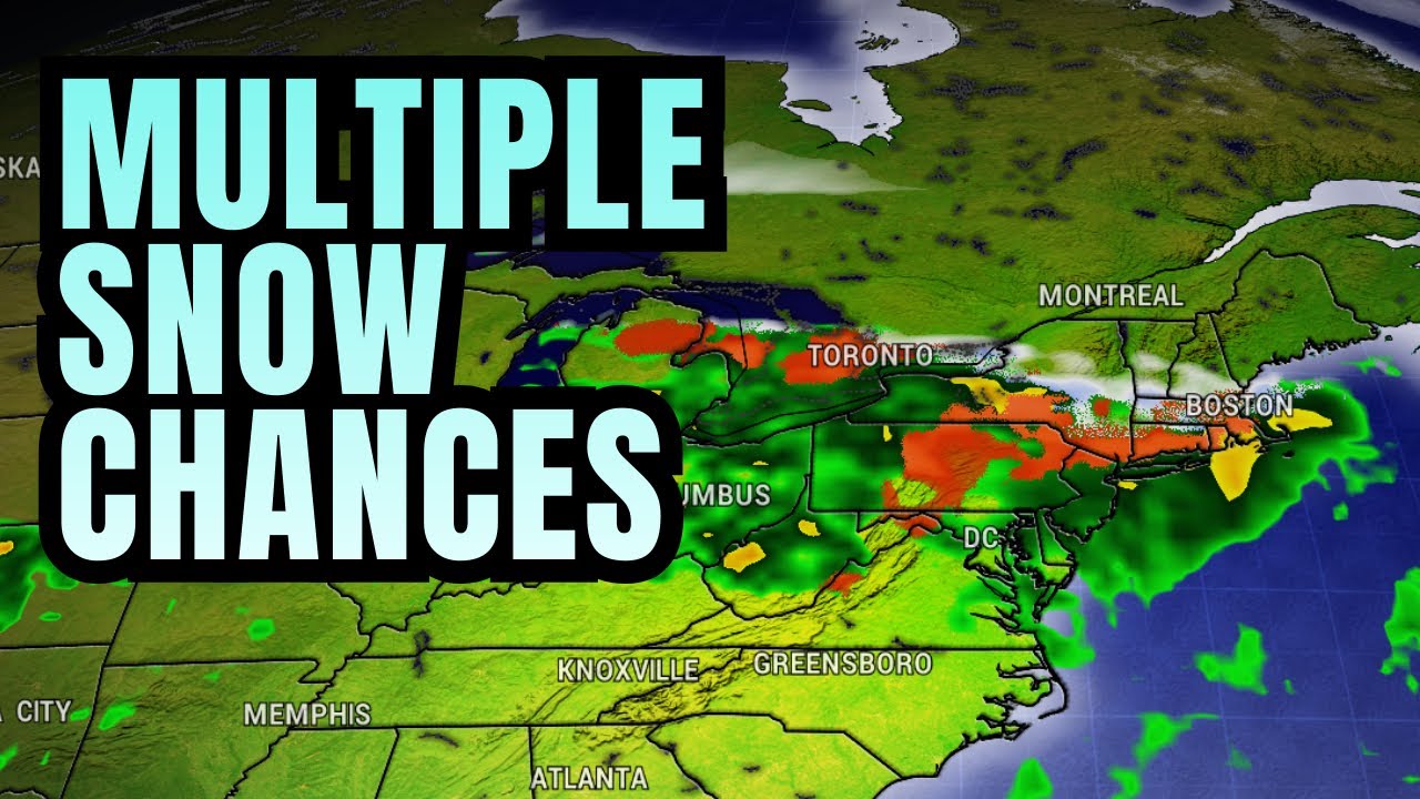 Areas of Snow on the Way...