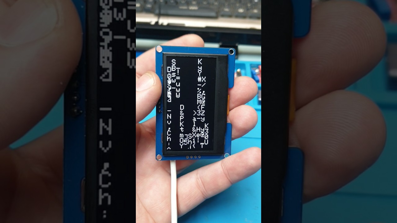 2.4inch OLED Matrix effect