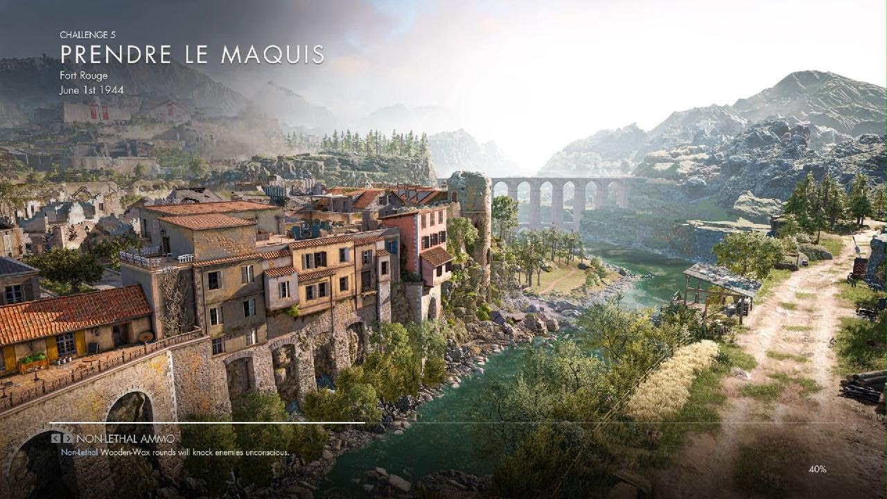 Sniper Elite: Resistance Propaganda Challenge 5 Prendre Le Maquis Authentic Score 9246