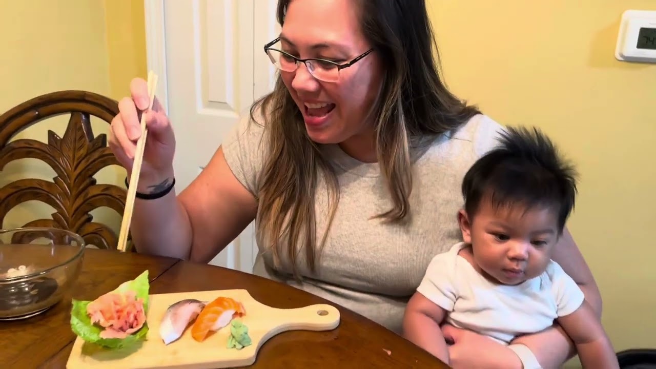 Home Sushi date by chef Erik