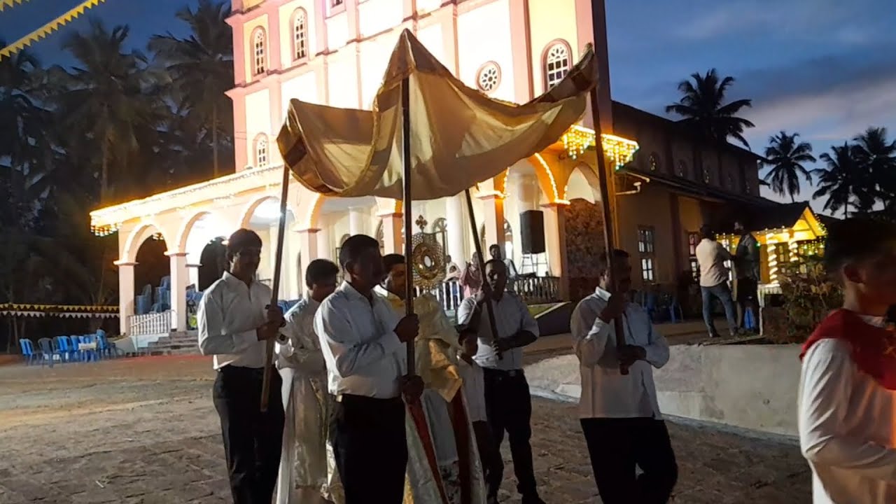 Lourdes Church Kanajar Confraternity Sunday Procession Live