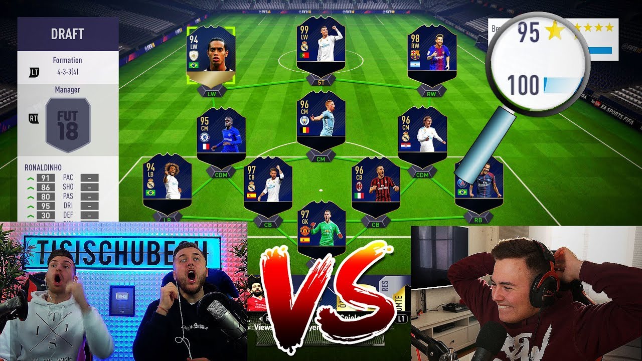 FIFA 18: DAS BESTE FUT DRAFT vs TISI SCHUBECH ❌✅ !? FIFA 18 ULTIMATE TEAM DRAFT CHALLENGE