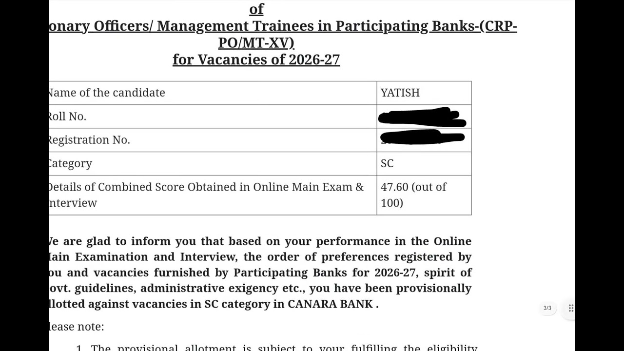 MY IBPS PO PRE+MAINS+FINAL SCORECARD.