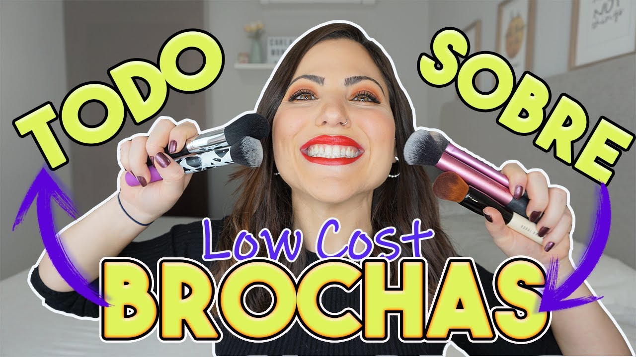 👉BROCHAS de MAQUILLAJE Low Cost | PARA QUE SIRVE CADA UNA🤷 (Favoritas, Kits...) | Carla Wonderland