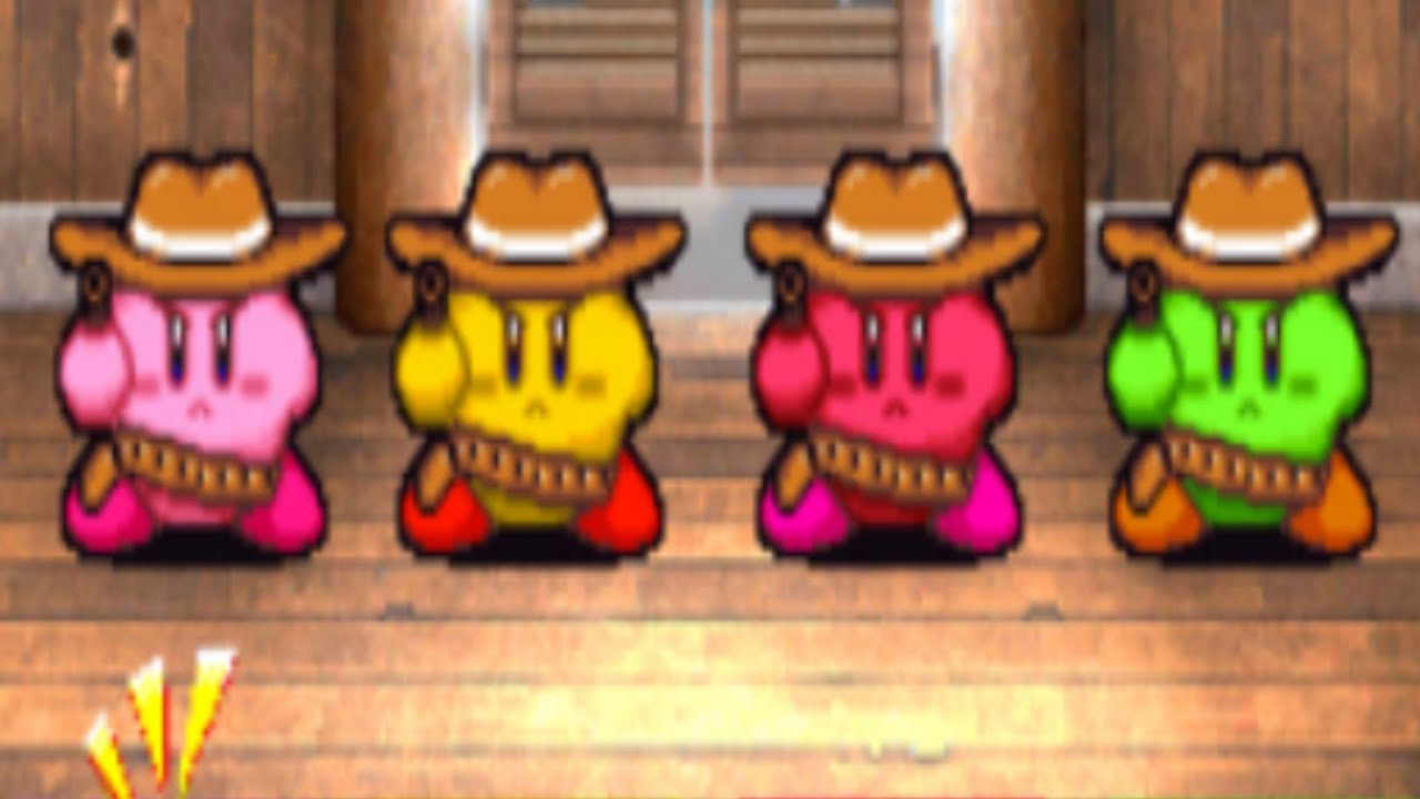Kirby Super Star Ultra: (Sub-Game) - Kirby on the Draw