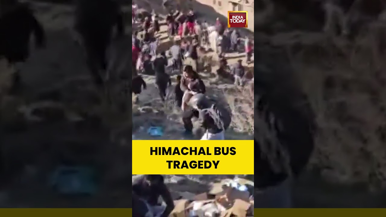 #himachalpradesh Bus Accident: 8 Dead Near Haripurdhar, Sirmaur District