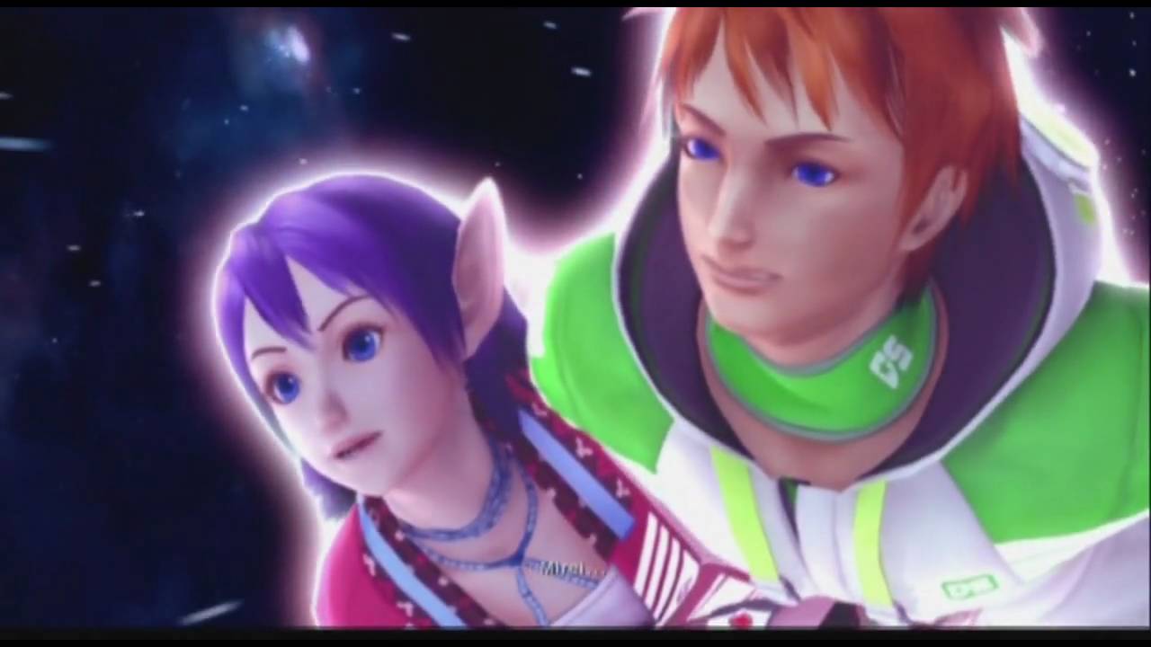 Ending Cutscene to the Online Campaign in Phantasy Star Universe