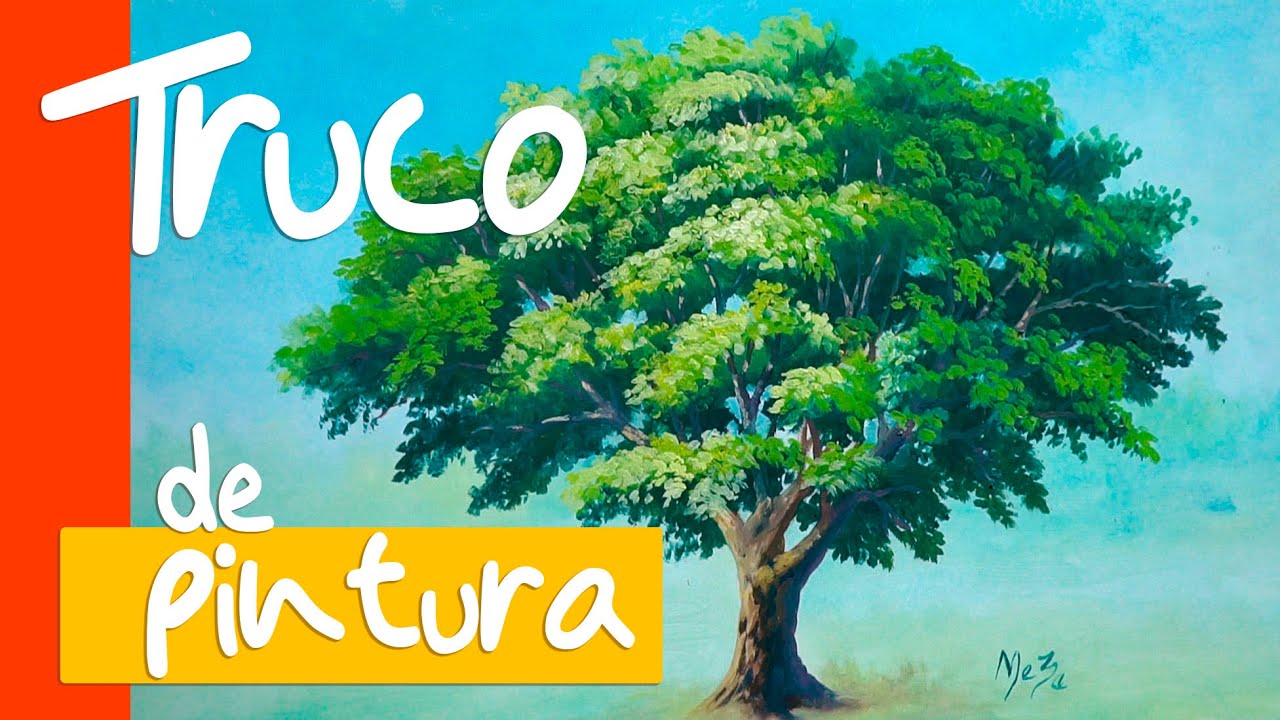 КАК НАРИСОВАТЬ ДЕРЕВО🌳 легко🖌️ 👨‍🎨 ЖИВОПИСЬ МАСЛОМ🎨