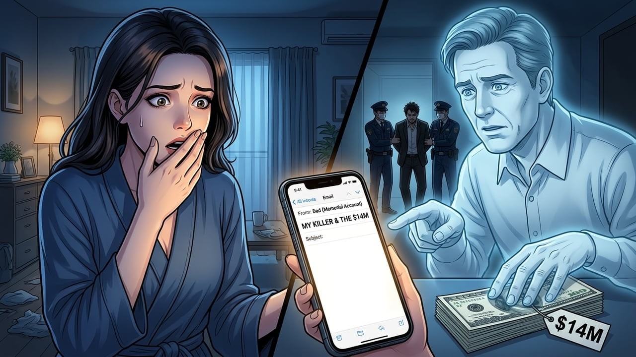 Dead Stepdad's Account Started EMAILING Cryptic Clues...Led To $14M & His KILLER Confession!