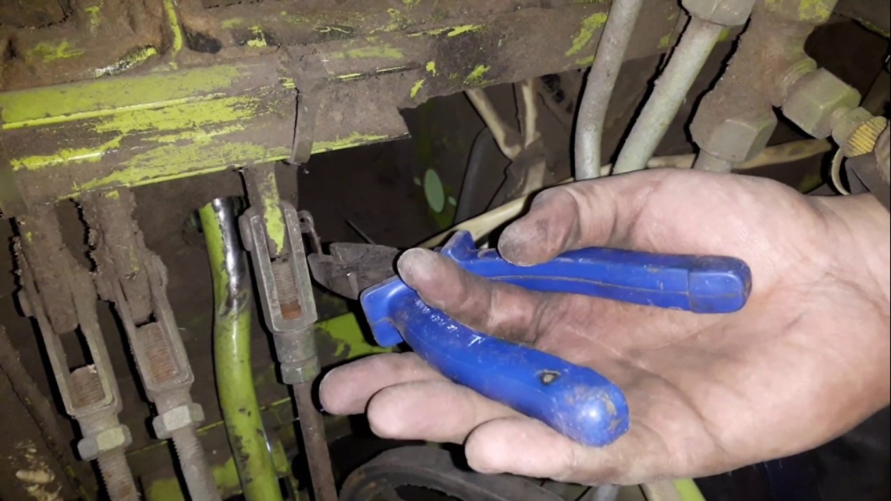 Як ми знімали жатку Claas Compact 30 частина 1