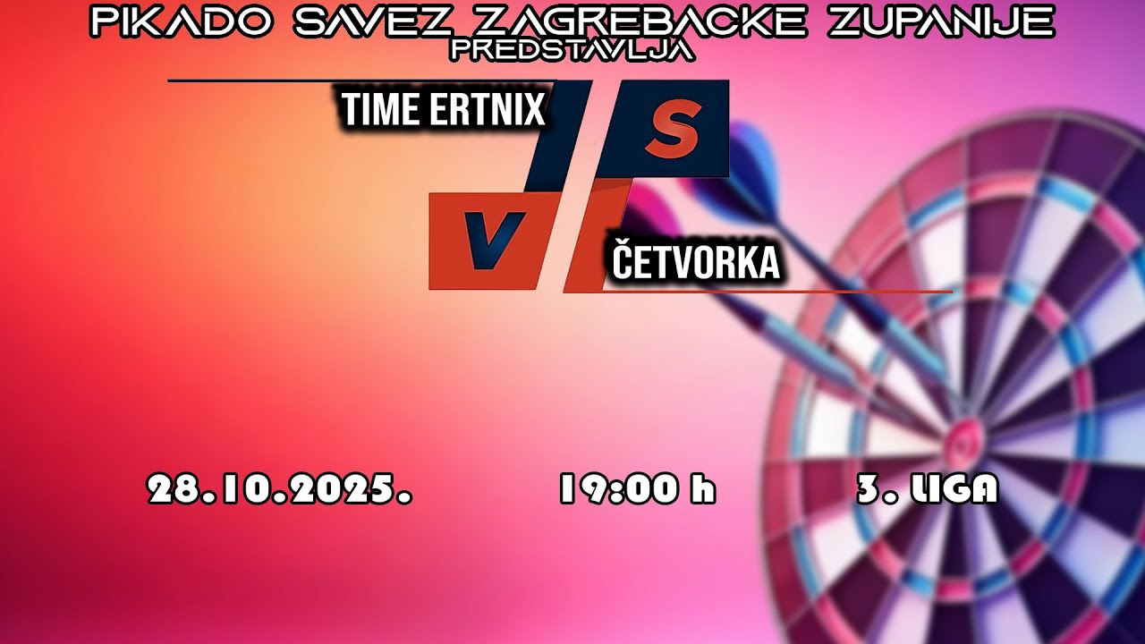 3. LIGA | TIME ERTNIX - ČETVORKA | 28.10.2025.