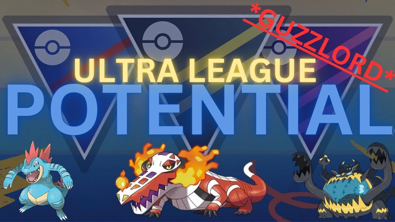 Ultra League SHADOW Feraligatr Guzzlord Skeledirge team has POTENTIAL in PokemonGo!