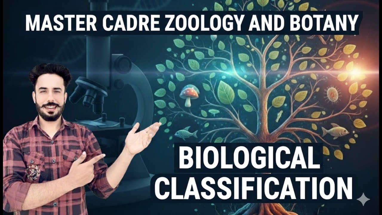 BIOLOGICAL CLASSIFICATIONS FOR #mastercadre  #lecturerbiology I #neet