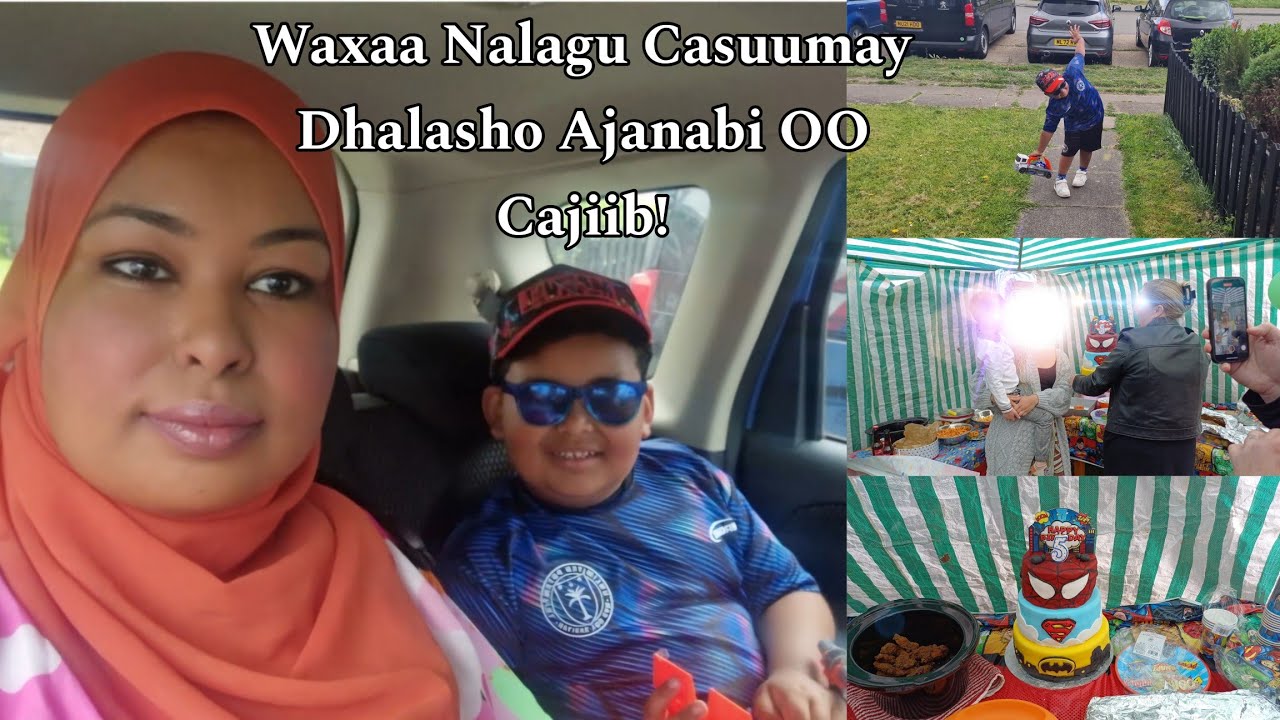 Waxaa Nalagu Casuumay xaflad  Ajanabi Dhalasho Cajiib Ah Wiil Aad Uyar Loo Dhigay || Birthday party