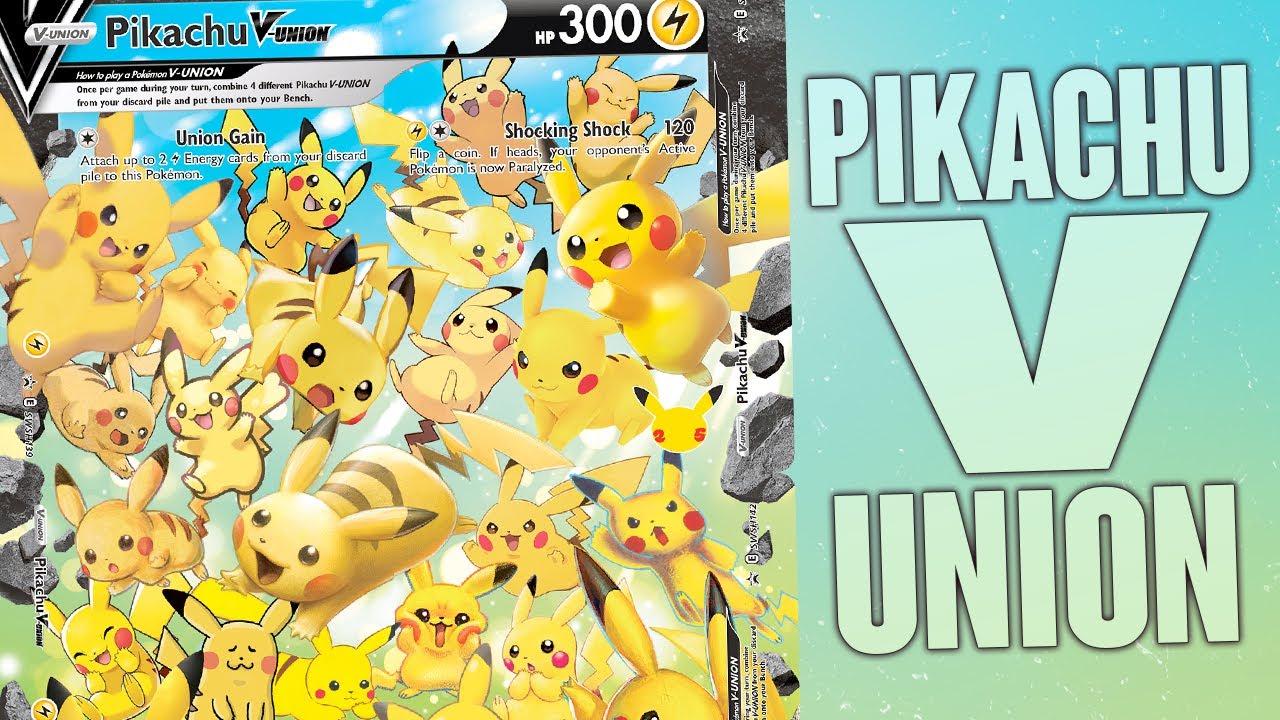 Pikachu V-UNION is Unstoppable!