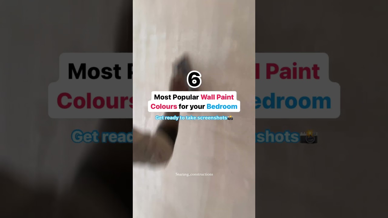 These are the most popular paint colors for your Bedroom #wallpaint #paintcolor