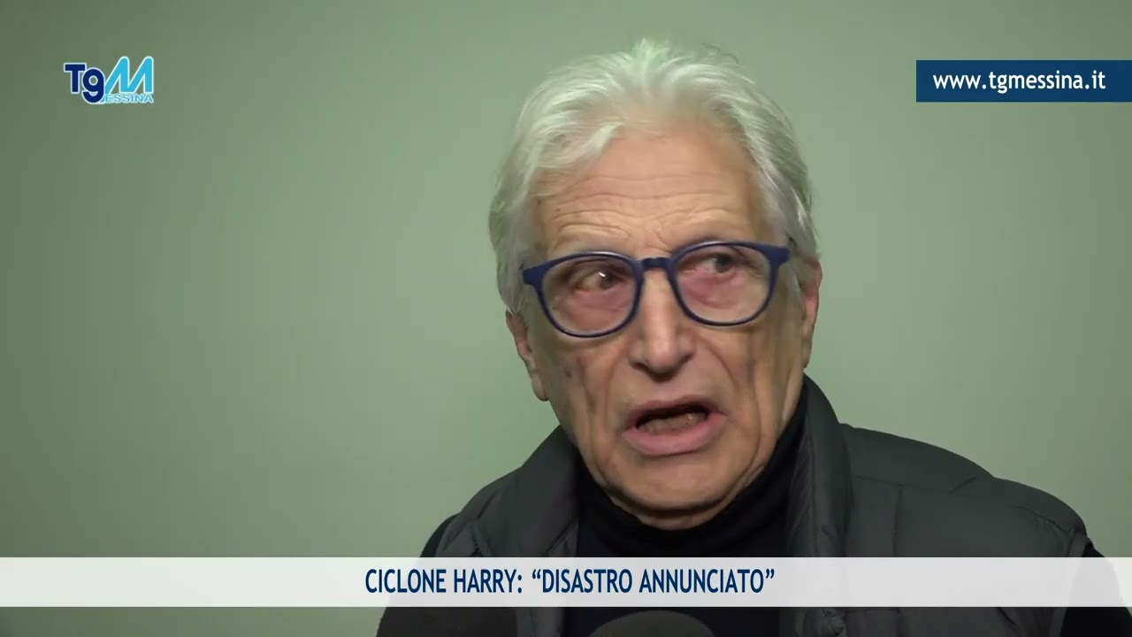 CICLONE HARRY: “DISASTRO ANNUNCIATO”