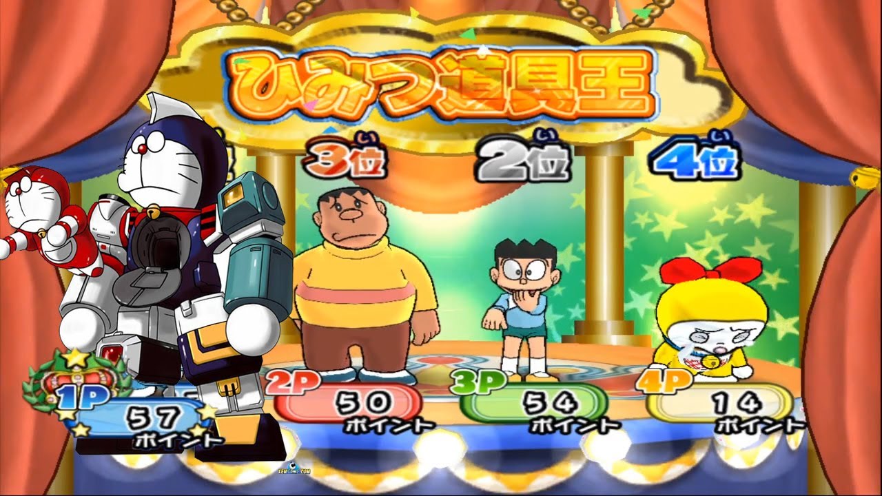 Doraemon Wii Gameドラえもん Doremi helped Suneo but still couldn't defeat Doraemon