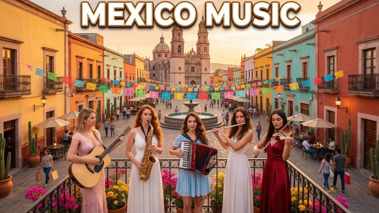 Paris, Spain & Mexico Romance | Soft Saxophone & Guitar Instrumental