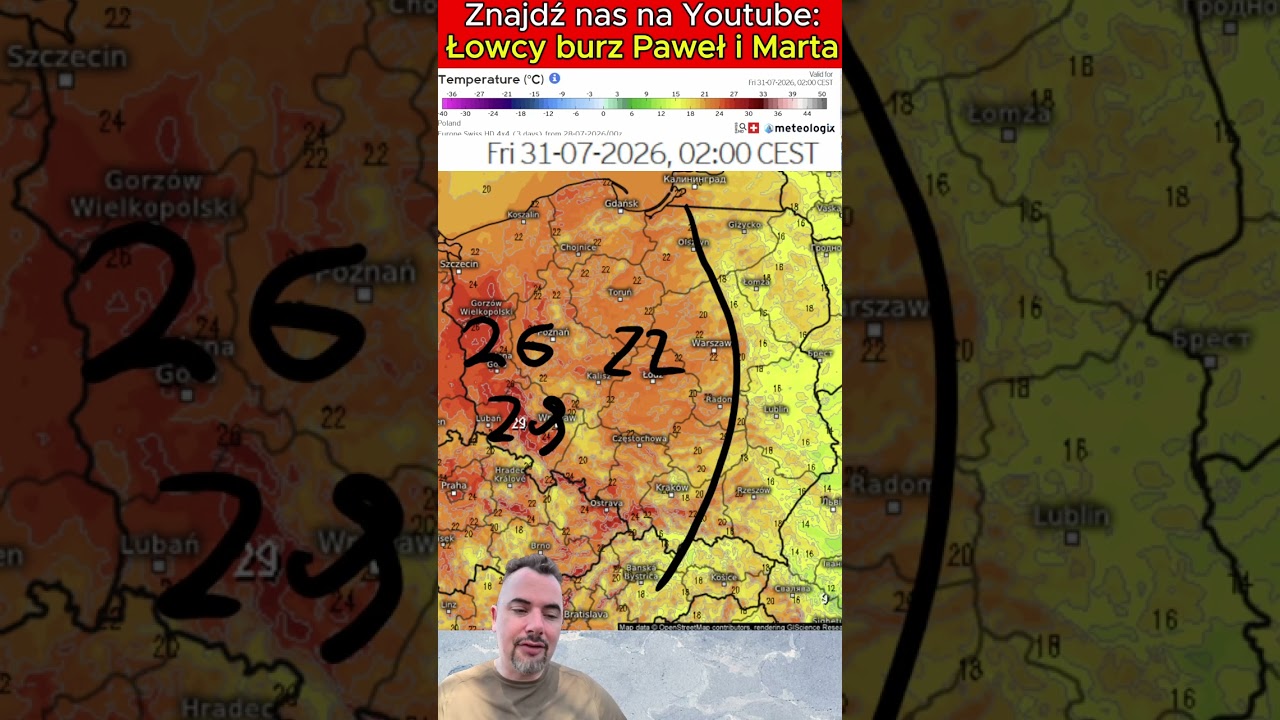 Tropical nights are ahead #weather #poland #short #forecast