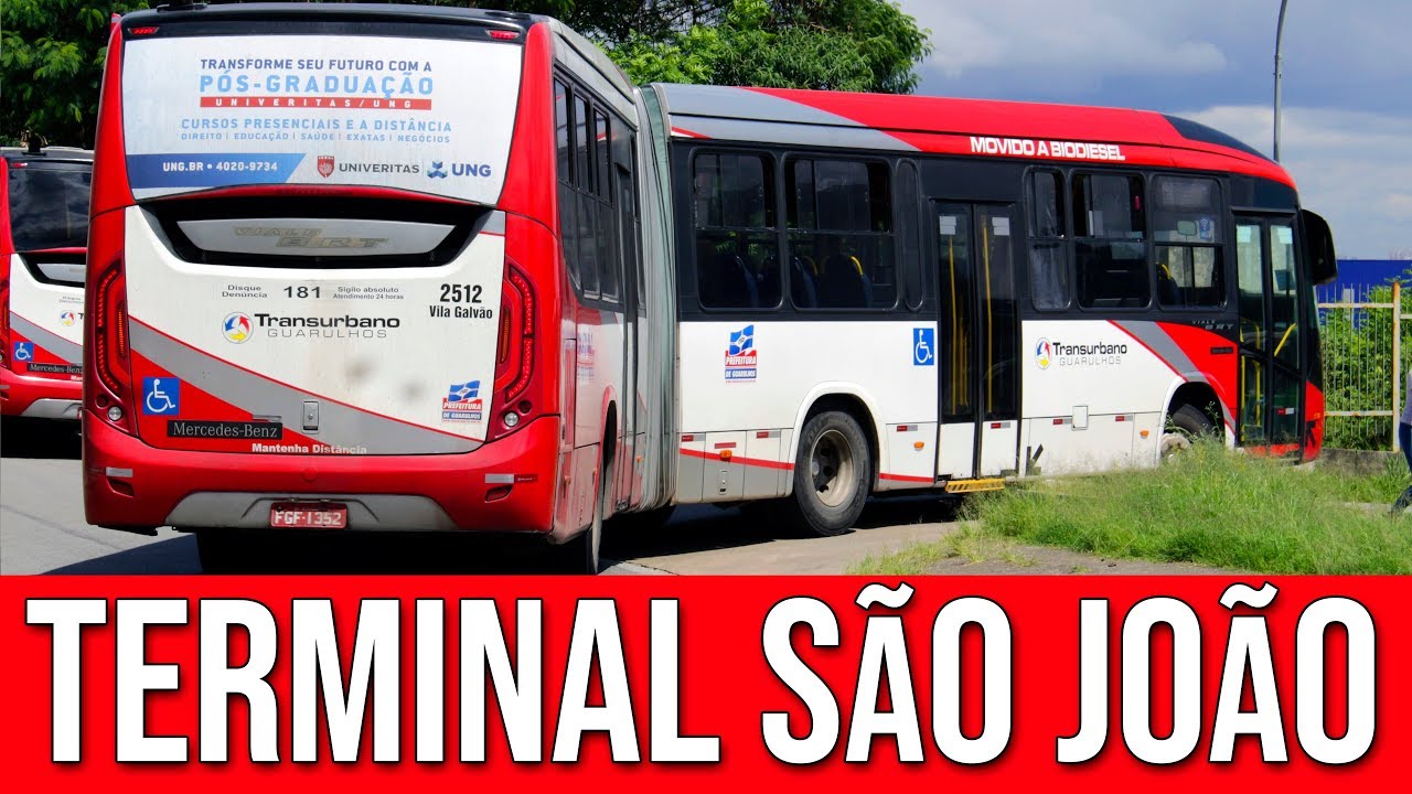 Terminal São João (Guarulhos/SP) - Movimentação de Ônibus #138