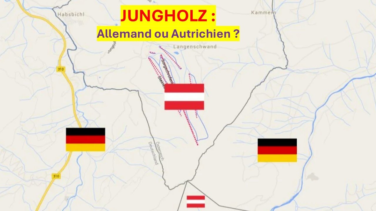 JUNGHOLZ : Le Village autrichien enclav&eacute; en Allemagne : un territoire partag&eacute; entre deux pays !